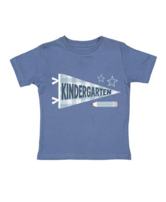 Toddler Boys Kindergarten Pennant Short Sleeve T-Shirt