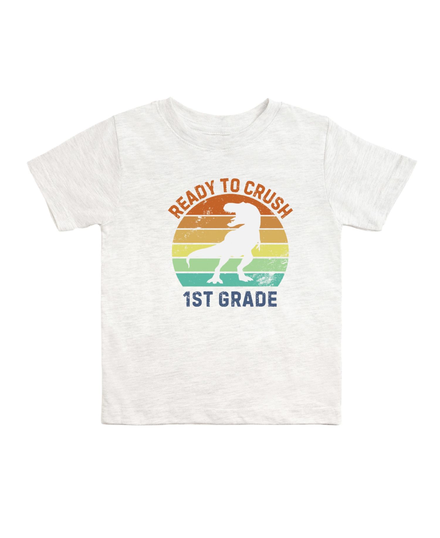 Big Boys Ready to Crush First Grade Short Sleeve T-Shirt
