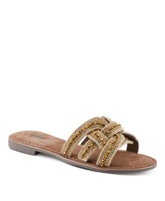Women's Poshco Flats with Smooth Suede Upper