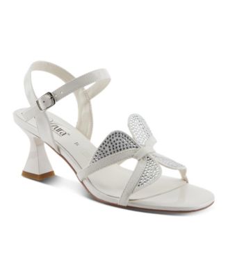 Decorous Ankle Strap with Suede Upper