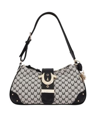 Multi-Strap Denim Shoulder Bag