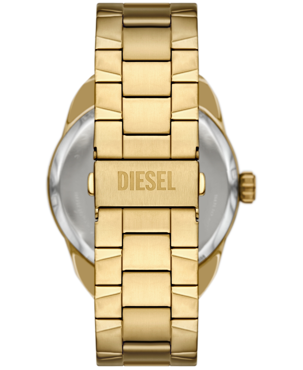 Diesel Men's Spiked Automatic Three-Hand Gold Stainless Steel 49mm