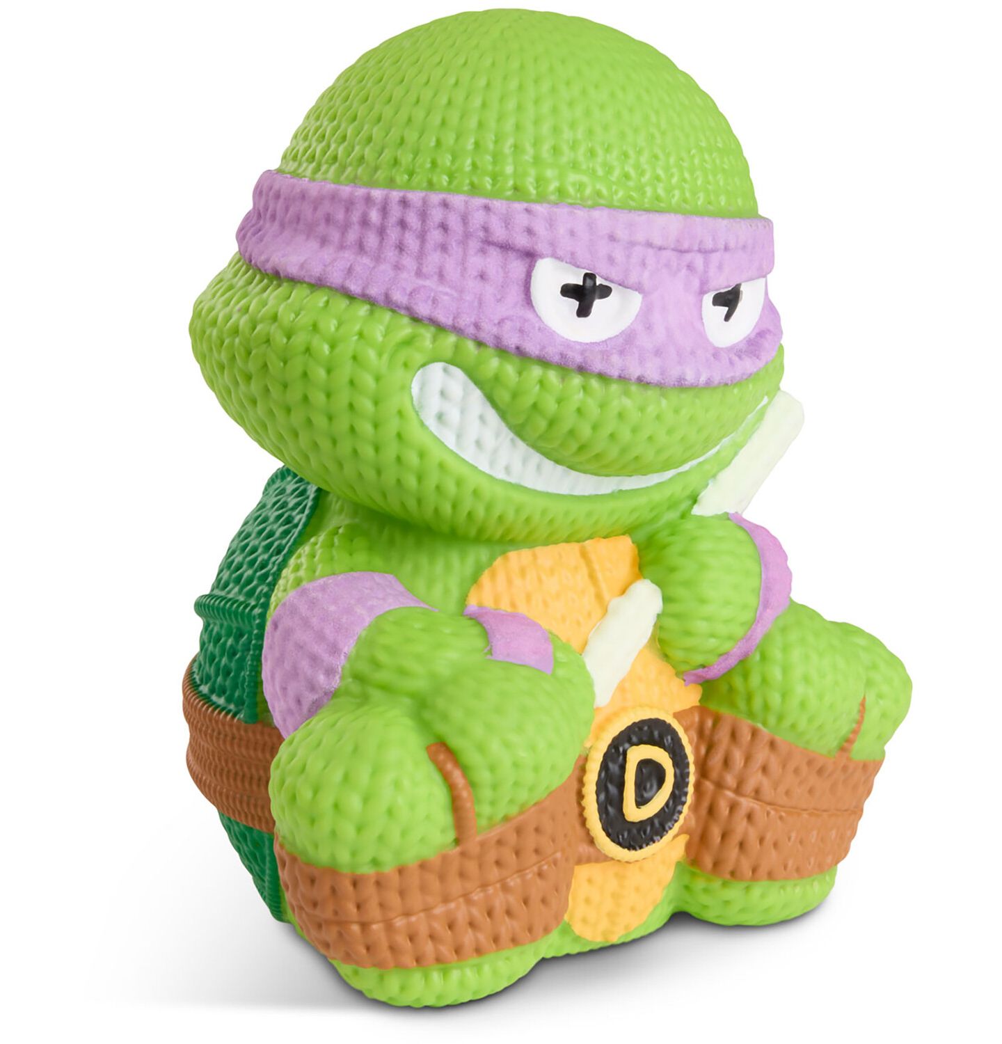 Детская фигурка Handmade By Robots Teenage Mutant Ninja Turtles Donatello #370, Glow In The Dark 5.7" Action Figure, Ages 3+, цвет: Разноцветный — фото 3