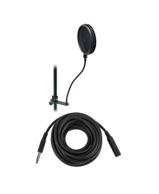 ASFSS6GB 6" Dual-Screen Pop Blocker 25' Cable