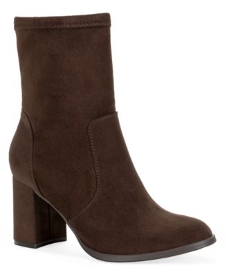 Women's Portiaa Round Toe Wedge Dress Booties