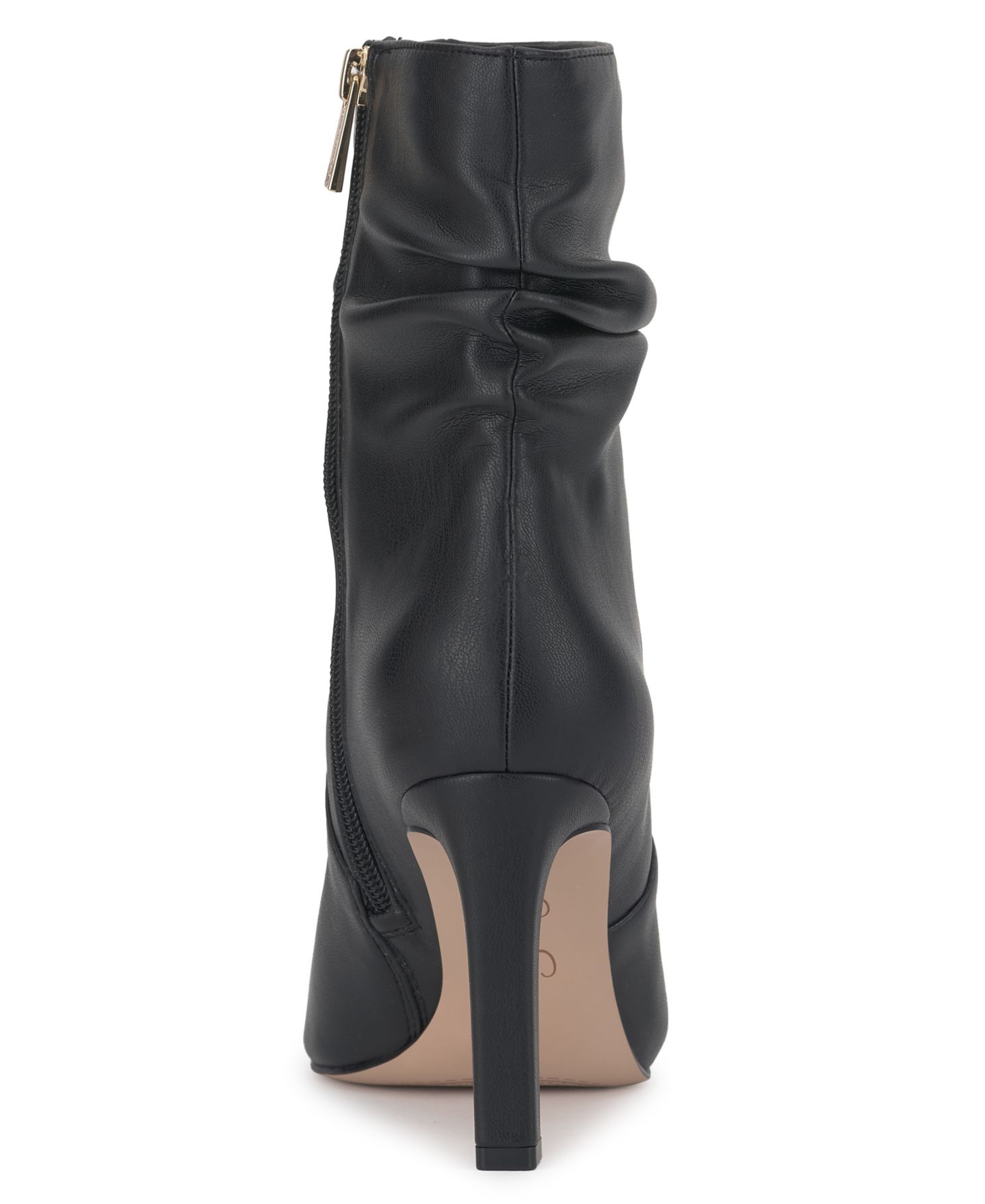 Женские ботинки Jessica Simpson Komoena Blade-Heel Slouch Dress Booties, цвет: Чёрный гладкий — фото 3