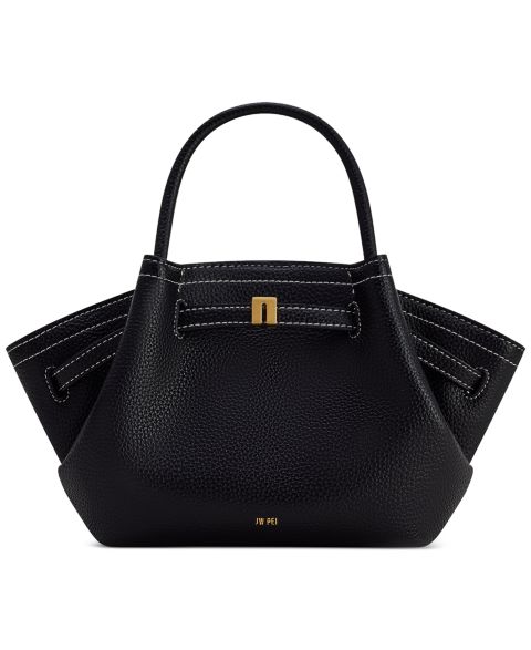 Женская сумка JW PEI Hana Mini Tote Handbag, цвет: Чёрный