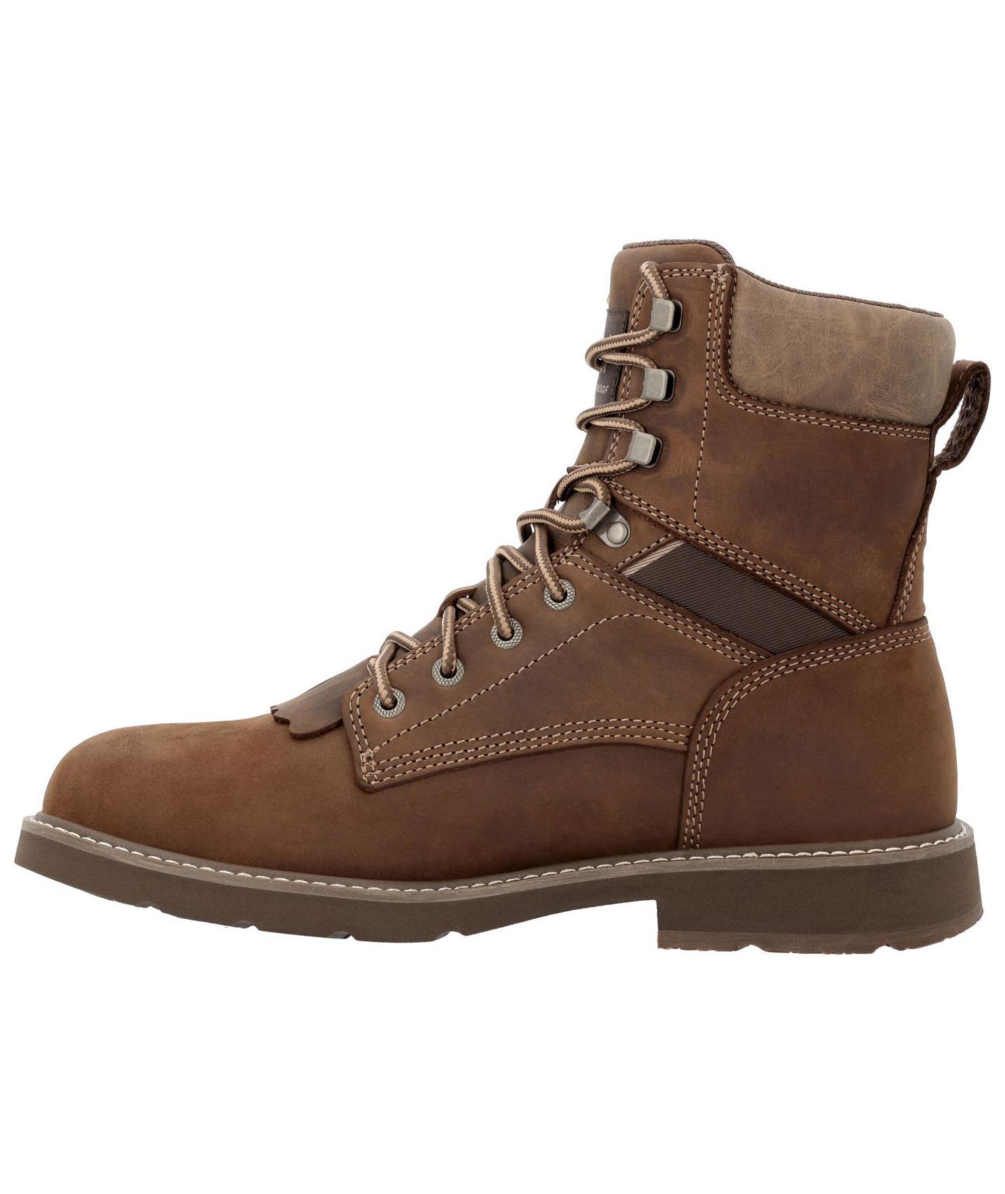 Мужские ботинки GEORGIA BOOT Core 37 Farm and Ranch Round Toe Lacer, цвет: Рыжевато-коричневый — фото 7