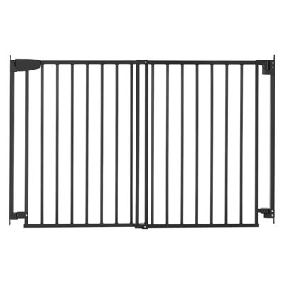 Extra Wide Stair Gate 36 in High 31 to 48 in Adjustable No Bottom Bar