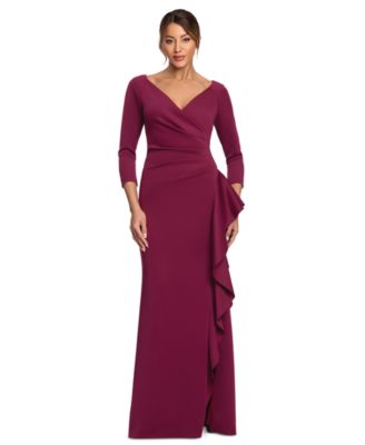 Women's Long-Sleeve Scuba Gown
