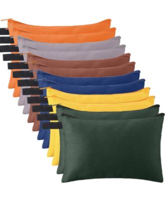 Canvas Tool Bag Zipper Pouch Heavy Duty