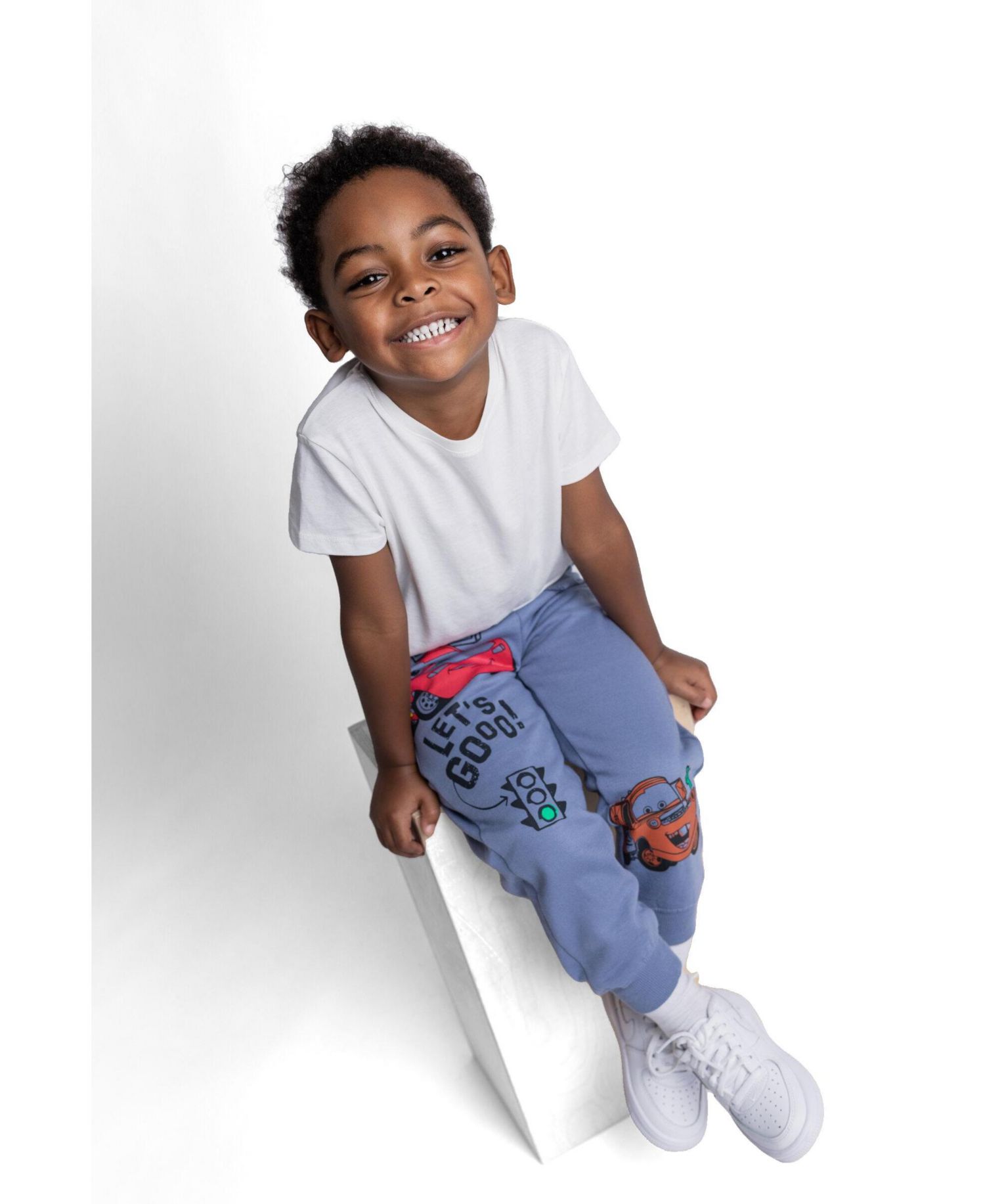 Cars Boy's 5 -12 Fleece Jogger Pants 2-Pack