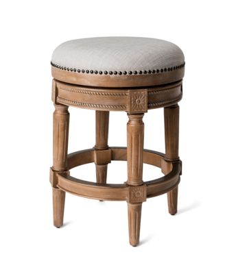 Pullman Backless Swivel Upholstered Kitchen Counter Stool