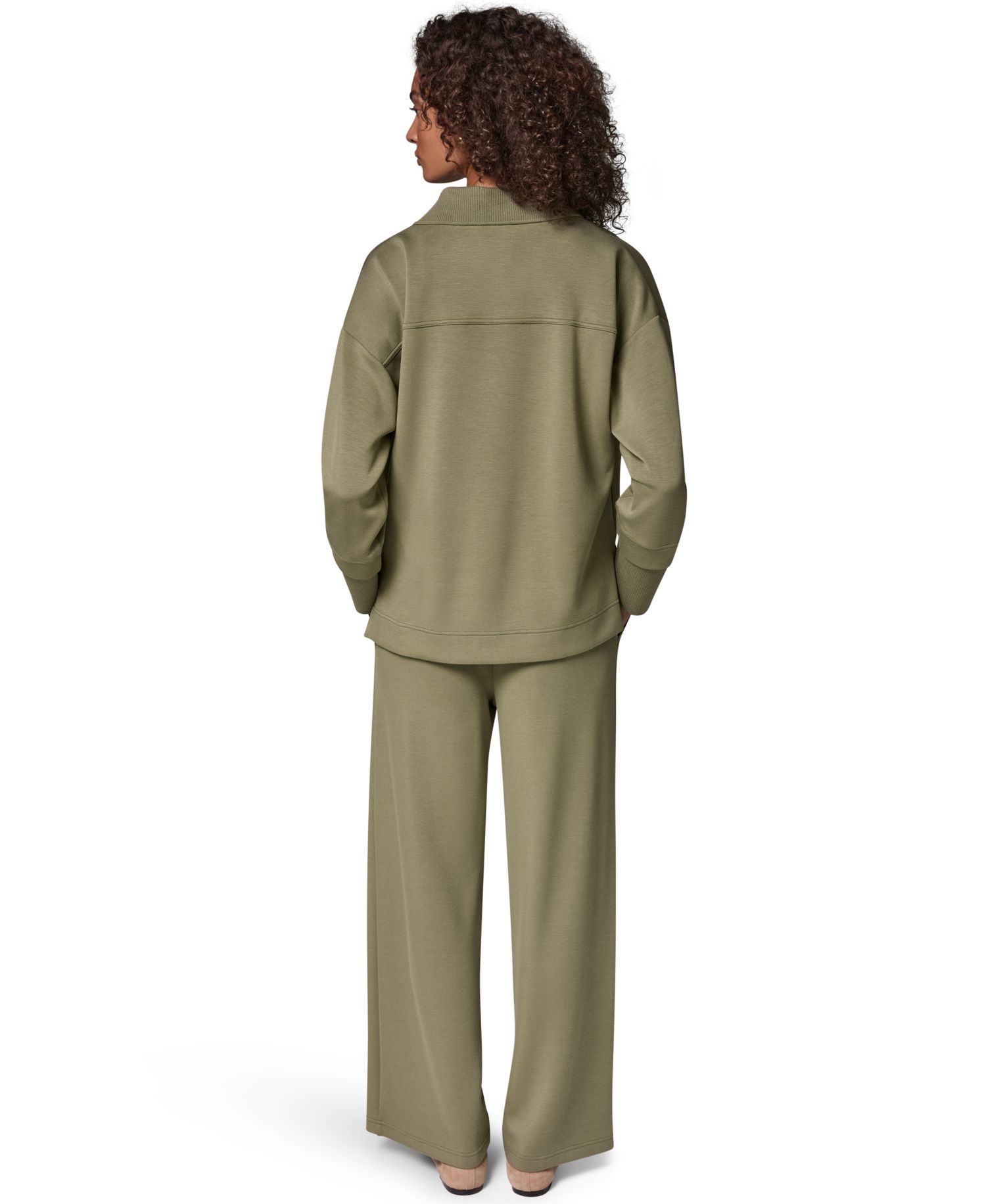 Women's Jet Setter Long-Sleeve V-Neck Tunic Top