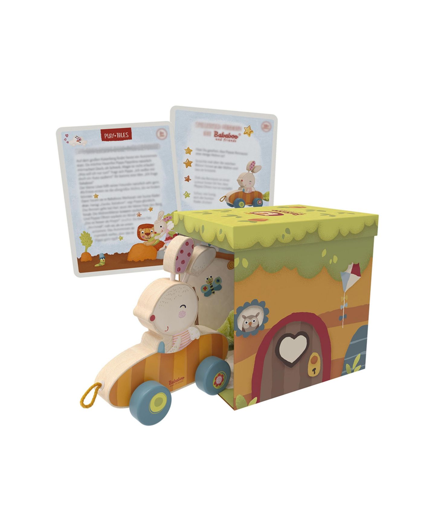 Детская игрушка Bababoo and friends Pippa Bunny Push and Pull Toy — фото 2