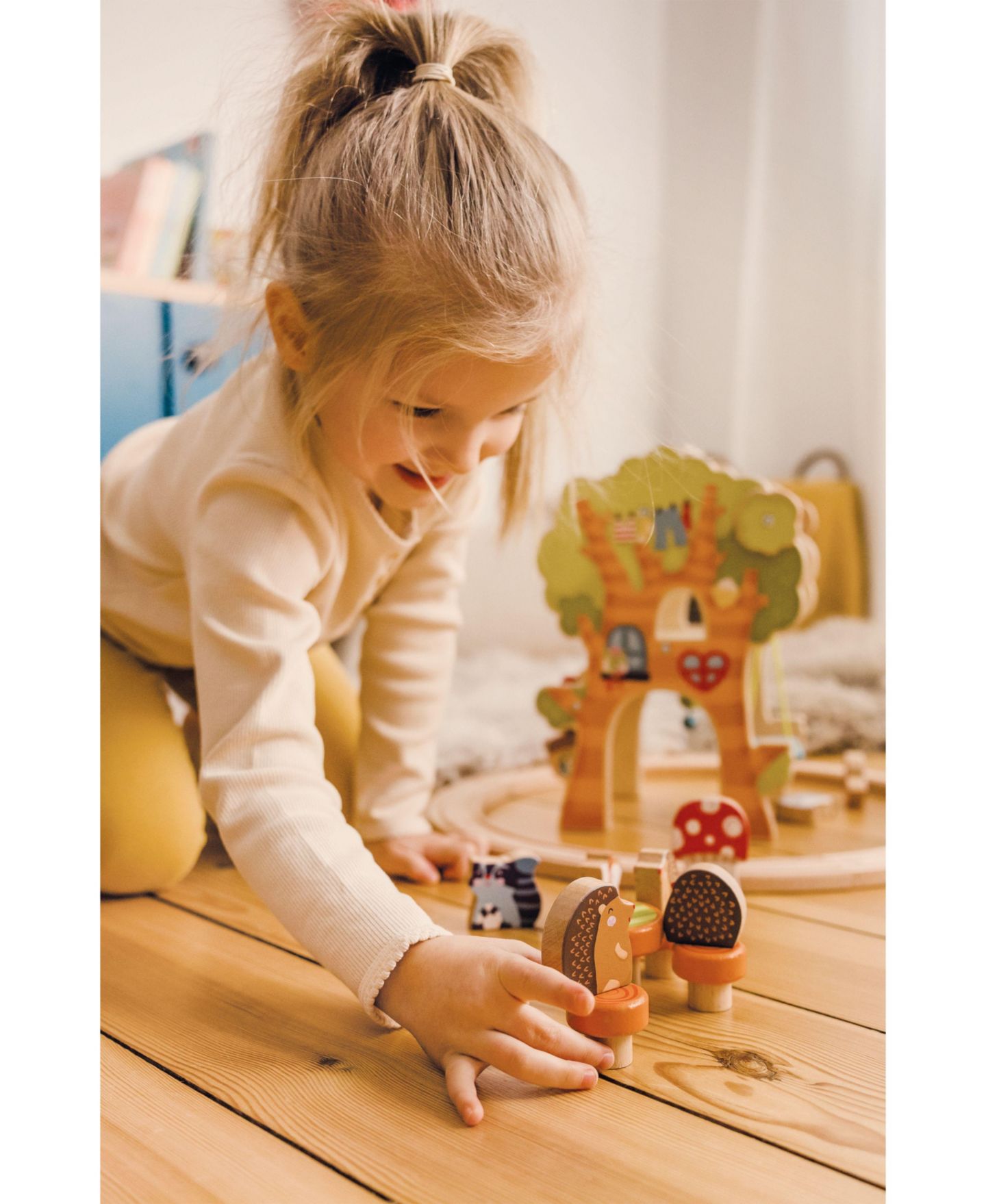 Детский игровой набор Bababoo and friends Tree House Montessori-Inspired 45-Piece Playset, Ages 2+ — фото 7