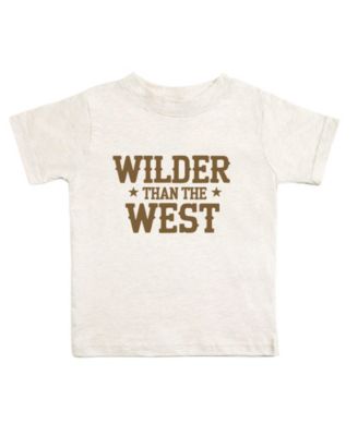 Toddler Boys (2T - 4T) Wilder Than The West Western Short Sleeve T-Shirt