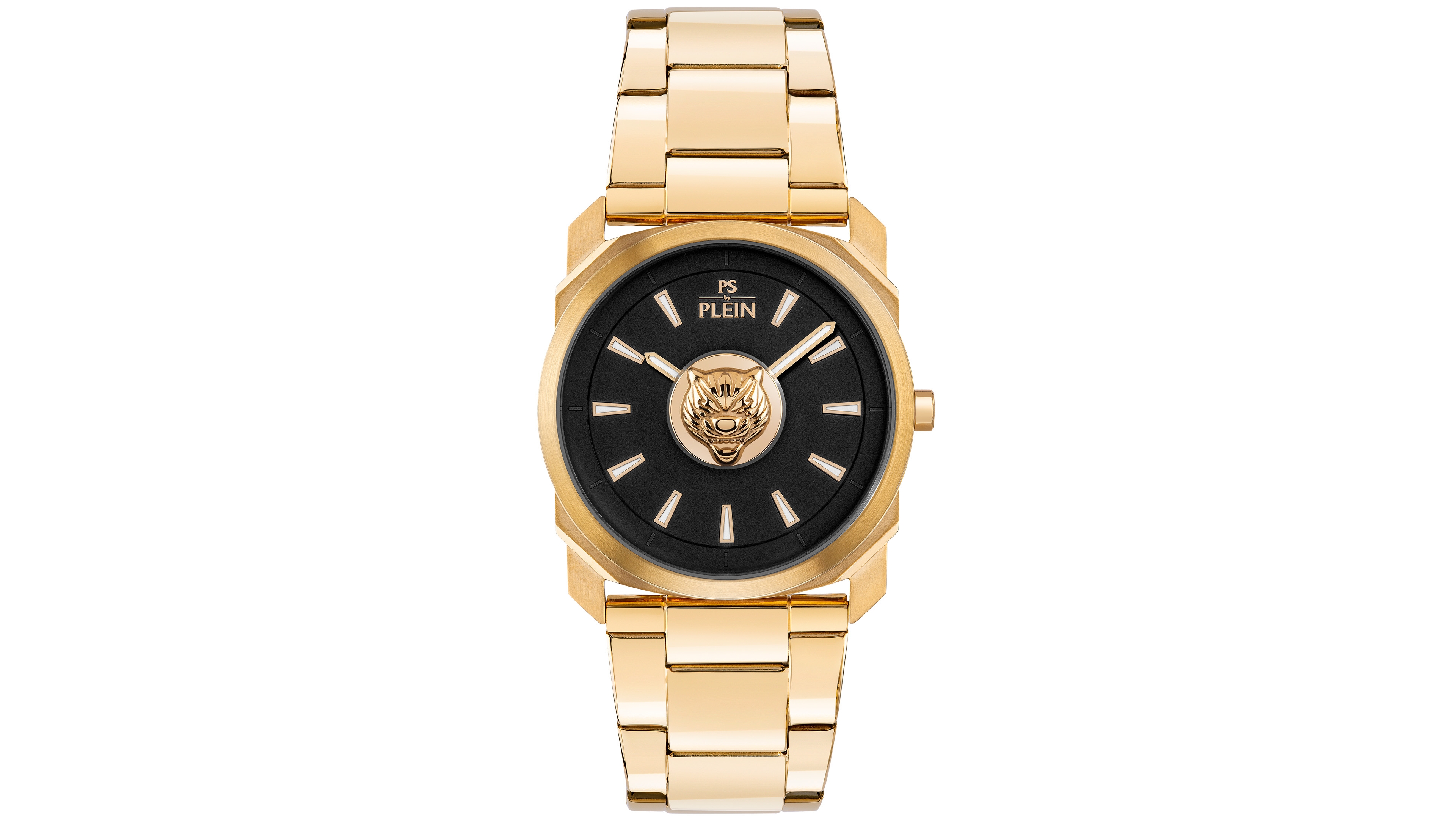 Plein Sport Dynamite Men's Quartz Round Ip Yellow Gold Case Watch 40mm
