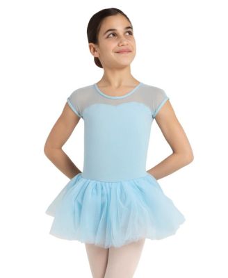 Girls Keyhole Back Tutu Dress