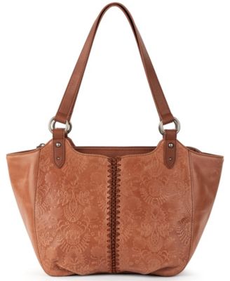 Bolinas Leather Extra-Large Satchel Handbag
