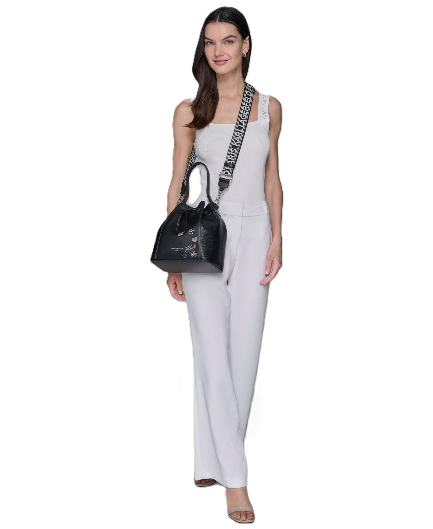 Adele Small Bucket Handbag