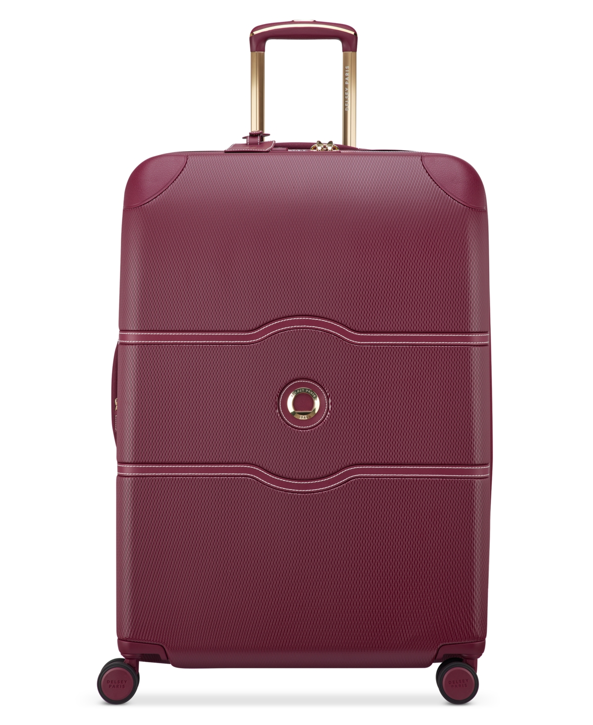 Delsey Paris Chatelet Air 2.0 Anniversary Large Upright Check-In Spinner - Burgundy