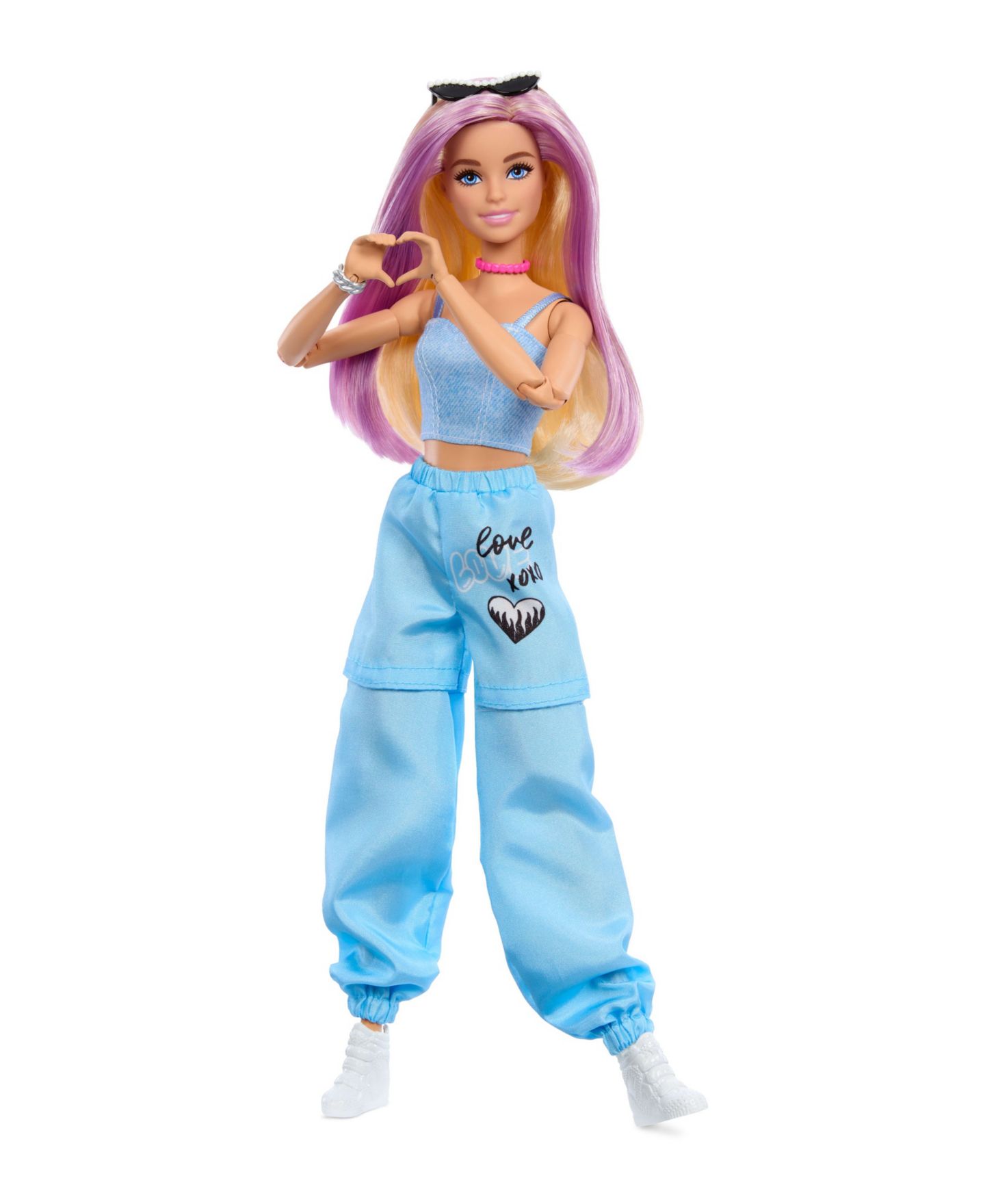 Кукла Barbie Deluxe Style 11 дюймов со сменными кистями и меняющими цвет волосами — фото 2