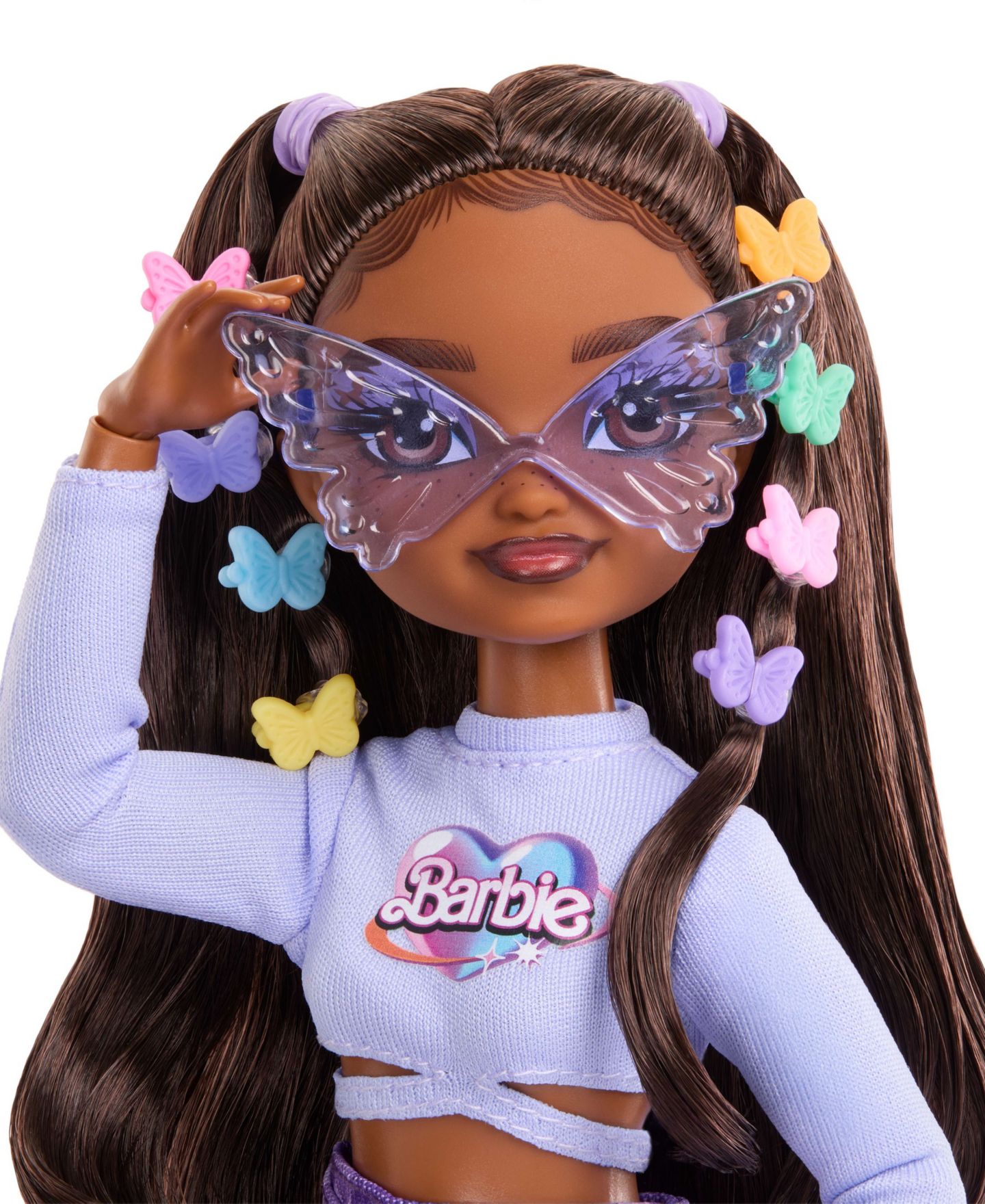 Кукла Barbie Dream Besties Weekend Getaway Brooklyn 12.75 дюйма с дорожными аксессуарами — фото 6