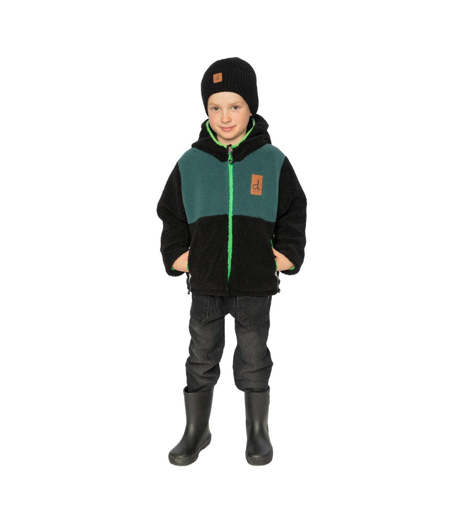 Little and Big Boy 6 -14 Reversible Mid-Season Jacket