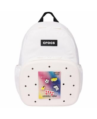 Back to School Backpack with EVA Front Pocket Customizable Jibbitz Backpack