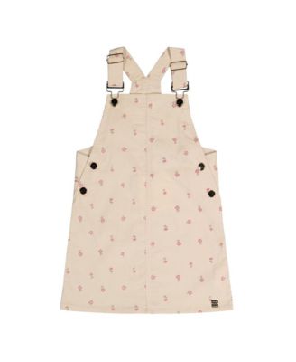 Little and Big Girl (6Y - 12Y) Corduroy Overall Dress