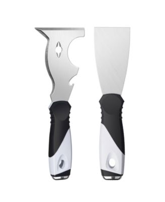 Putty Knife Scraper Tool Set Stainless Steel Wood Metal