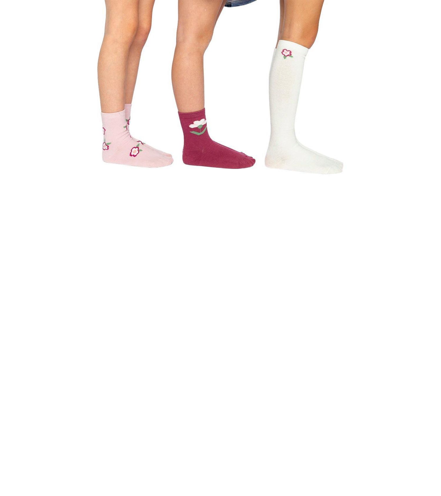 Little and Big Girl ( 5-6 , 10-12 ) Socks