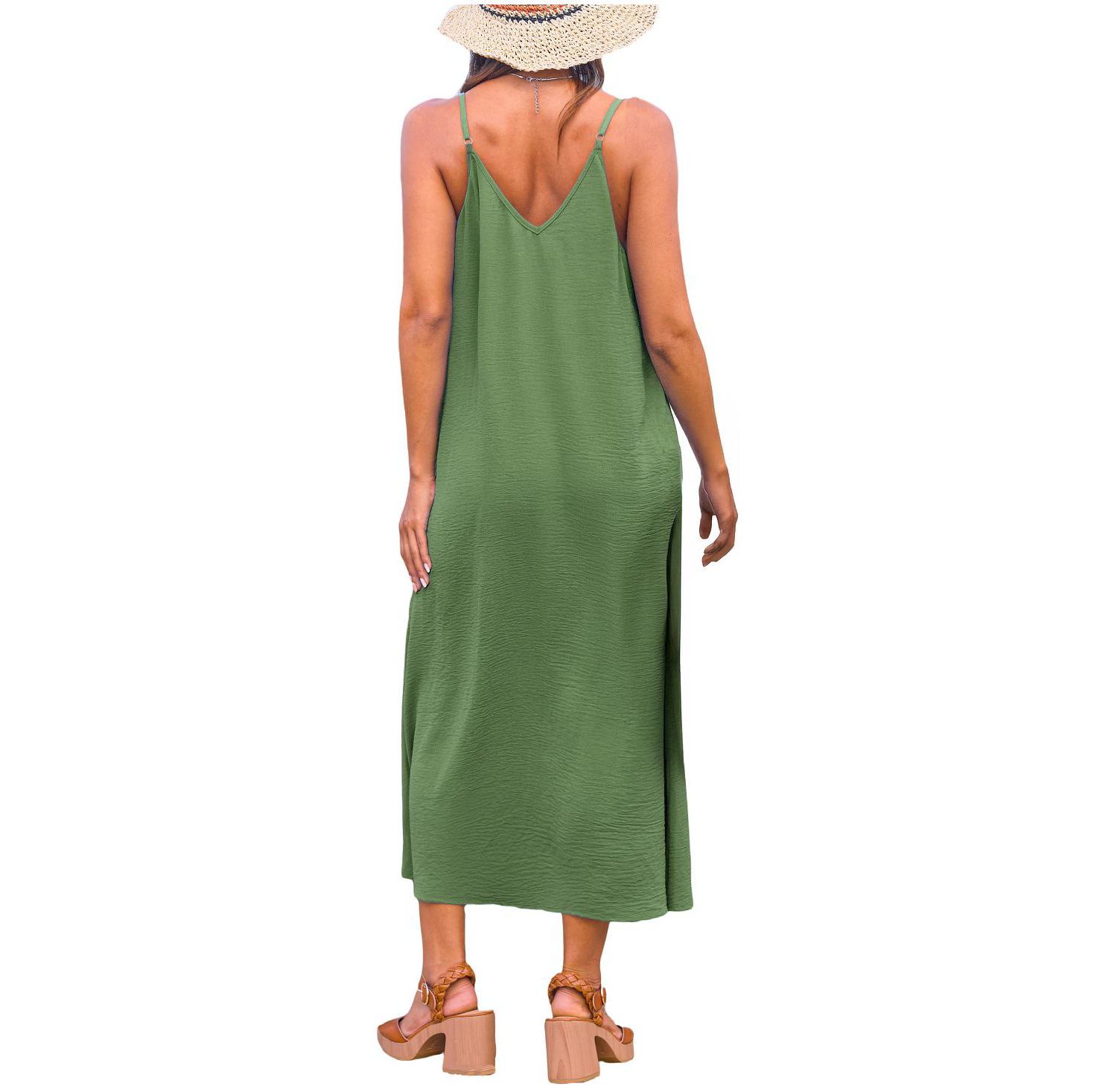 Women's Let It Slide Blue Maxi Beach Dress