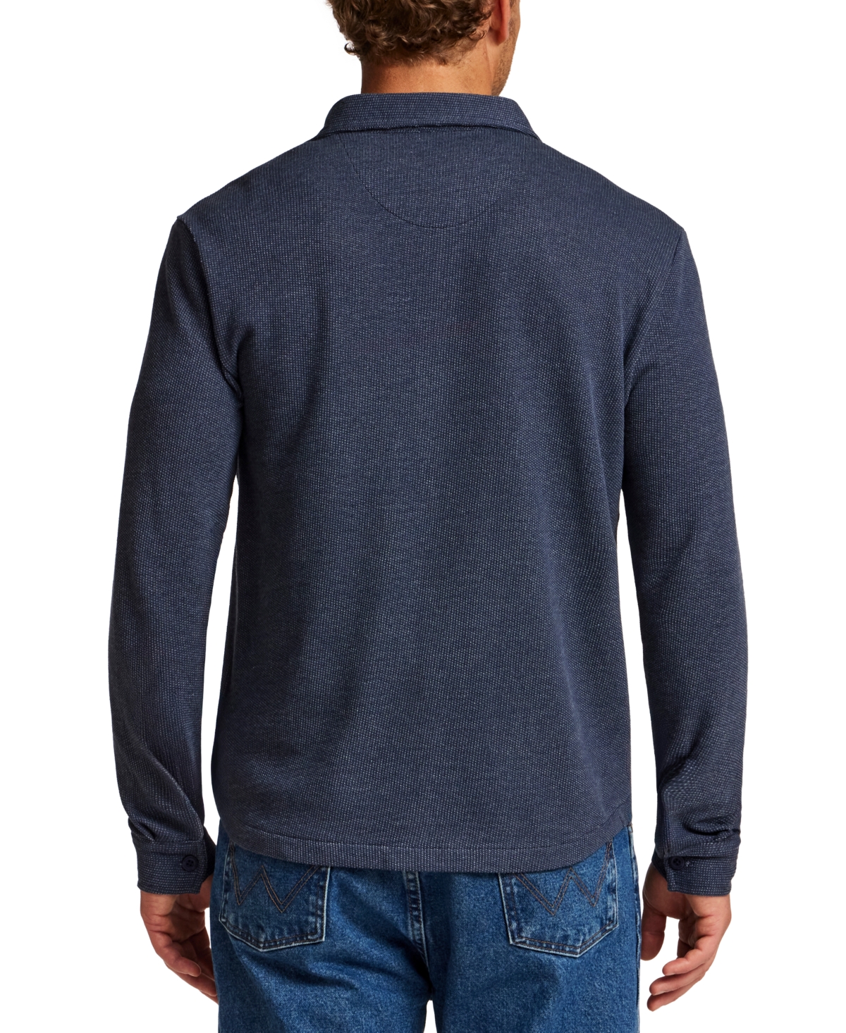 Weatherproof Vintage Men's French Terry Button-Front Shirt