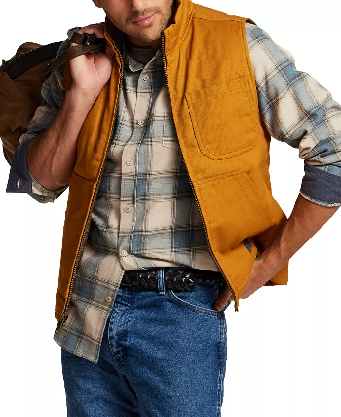 Men's Button-Front Flannel Shirt - thumbnail 8
