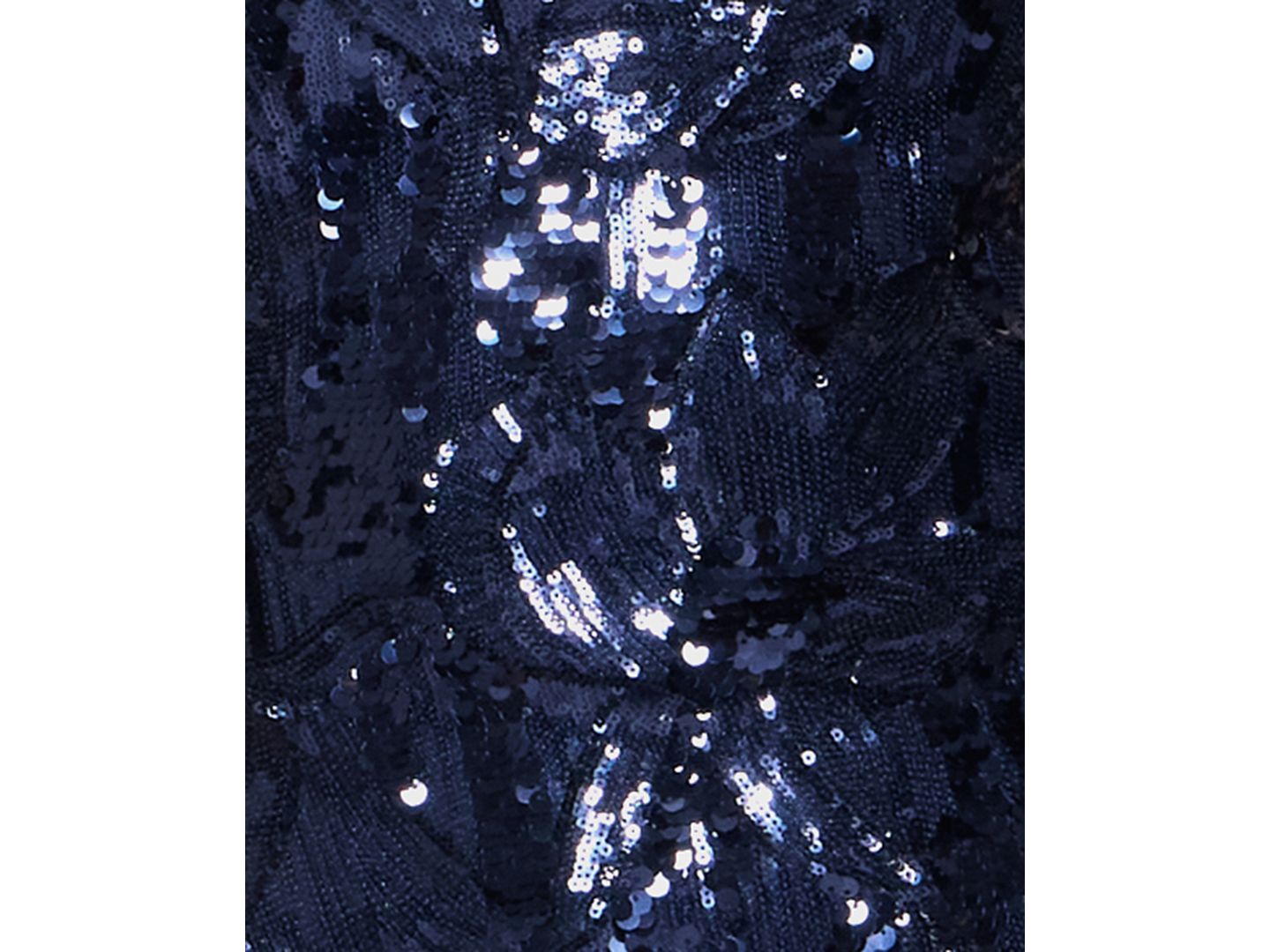 Женское платье Alex & Sophia Juniors' Floral-Sequin Scoop Neck Midi, цвет: Тёмно-синий — фото 5