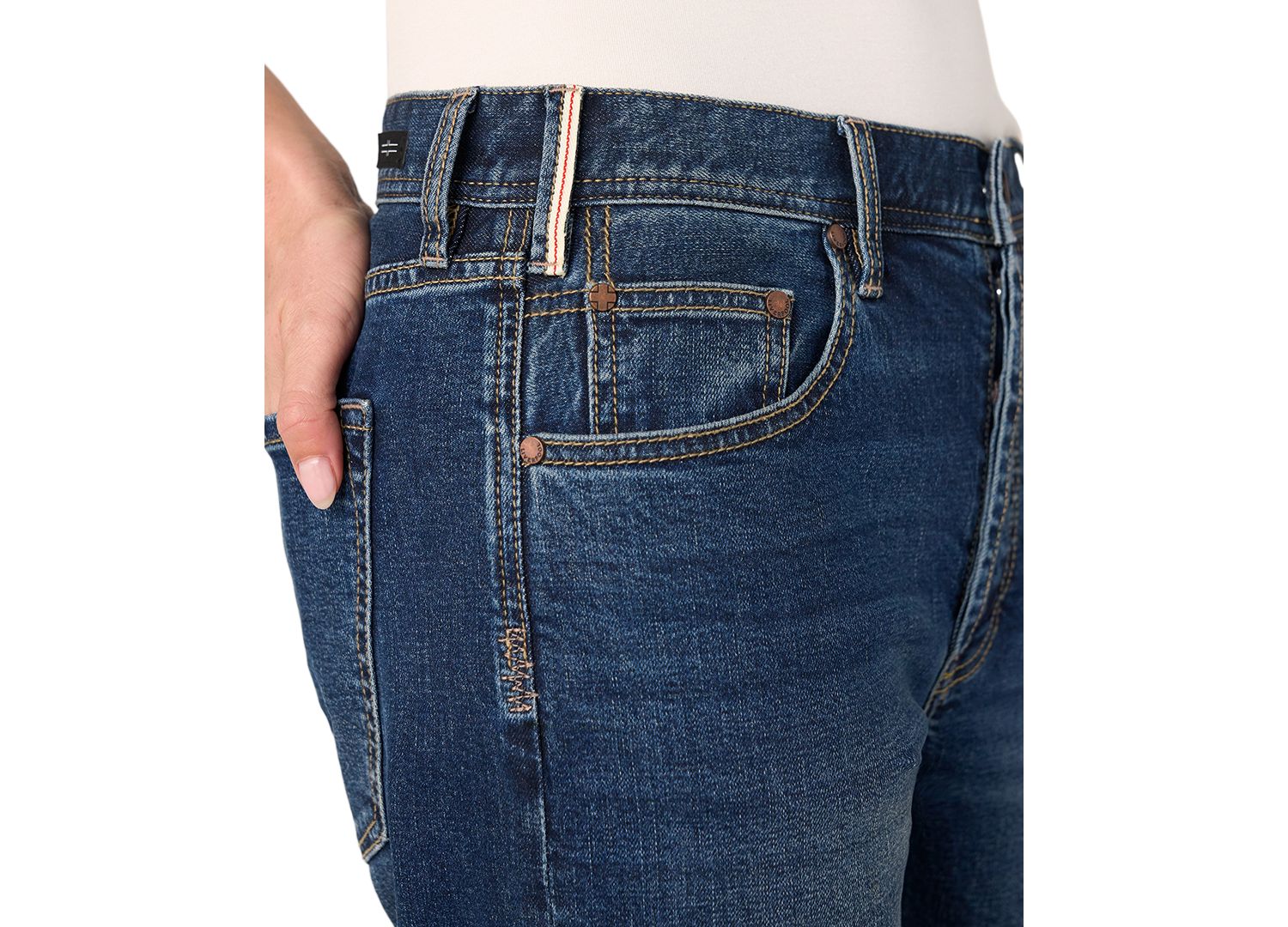 Women's Sloane Low-Rise Girlfriend Cuffed Jeans