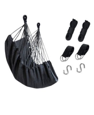 Outdoor Indoor Hanging Hammock Chair Lightweight Comfortable Weight Capacity