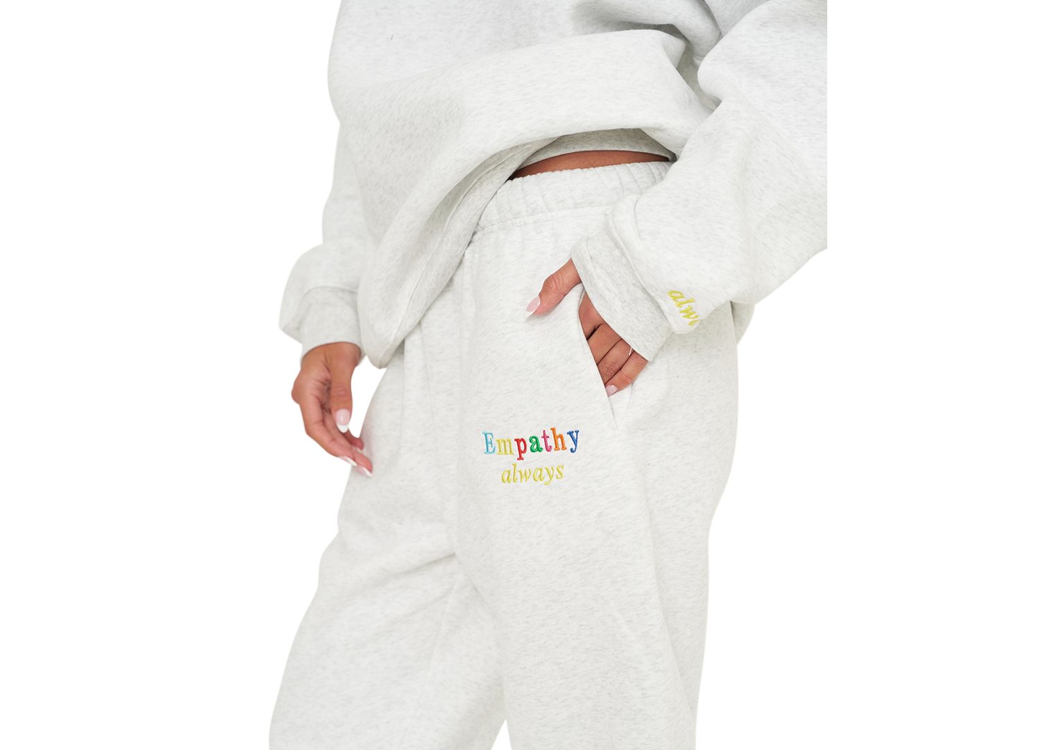 Women's Empathy High-Rise Graphic Pull-On Joggers