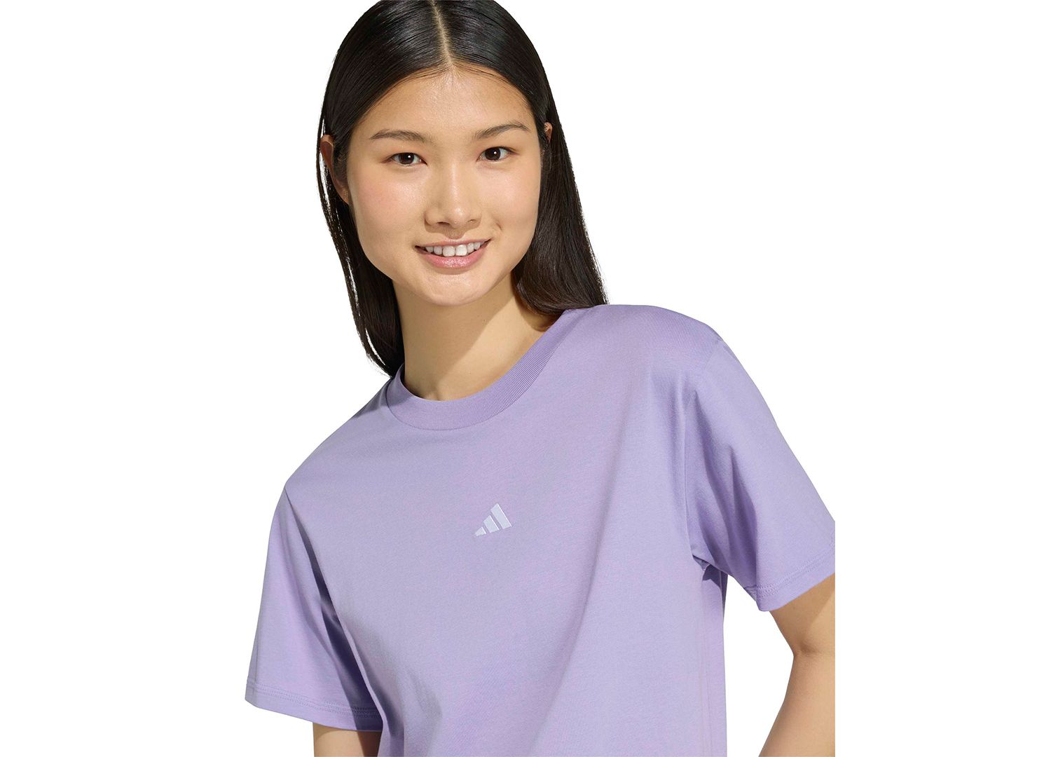 Plus Size Short-Sleeve Cotton Crewneck Logo T-Shirt