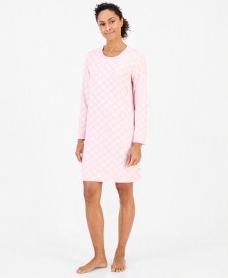 Women's Long Sleeve Soft Knit Sleepshirt