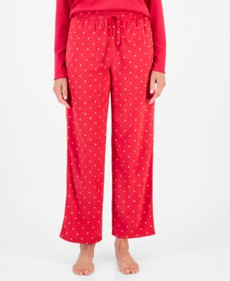 Women's Printed Fleece Pajama Pants