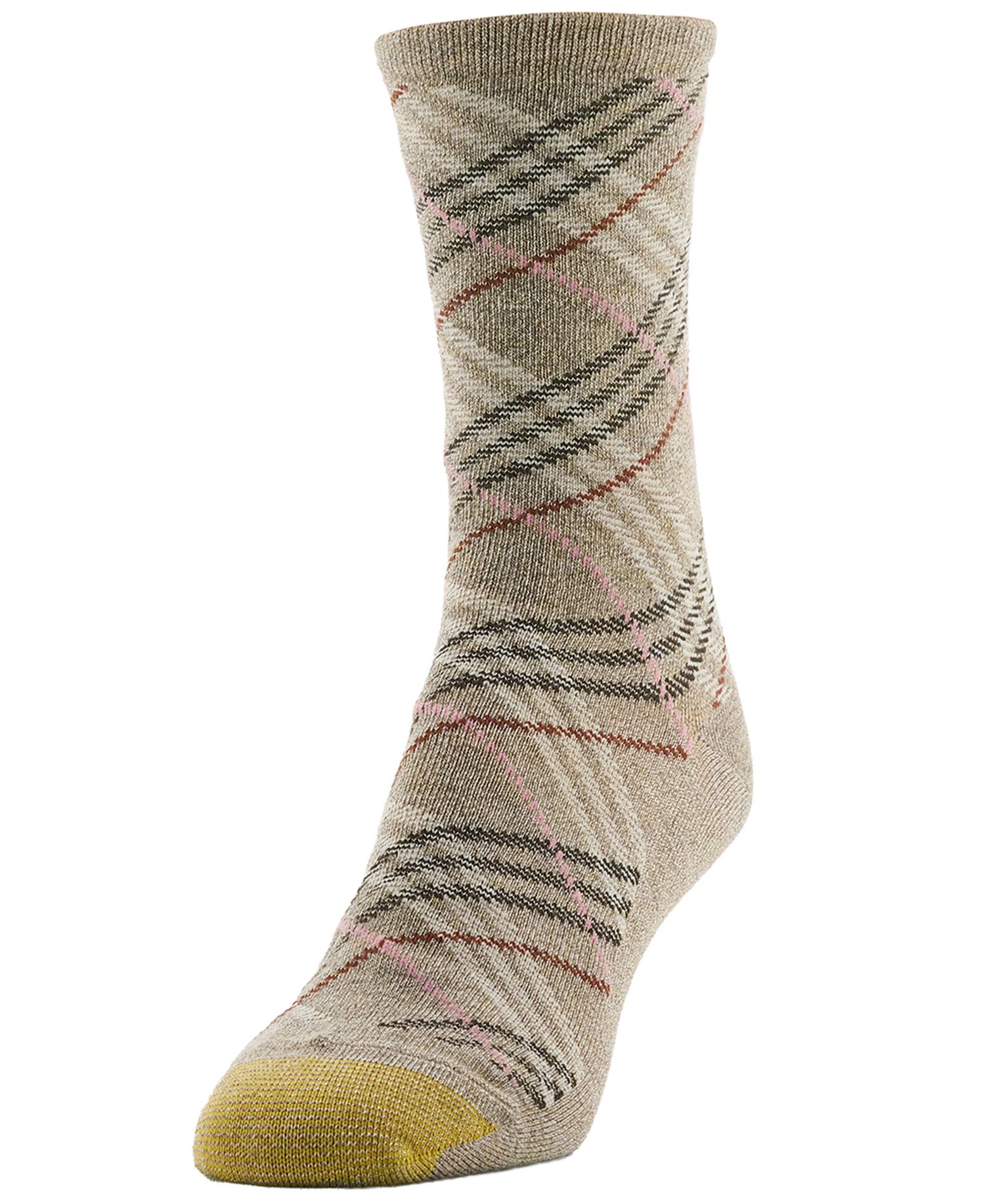 Women's Convertible Reinforced-Toe Crew Socks, 6-Pack