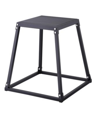 Steel Plyo Box Set, 12/18/24 in Plyometric Jump Boxes for Home Gym Training