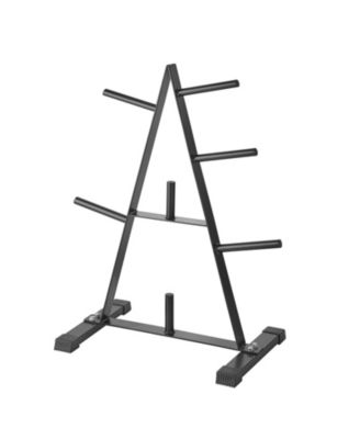 A-Frame Weight Plate Tree for 1-Inch Plates, 500 lb Capacity Storage Rack