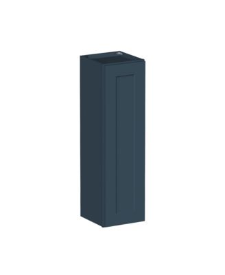 12"x 42" Standard Wall Cabinet 1 Door 3 Shelves, Kitchen Cabinet with Solid Wood Frame, Soft-Close Hinge