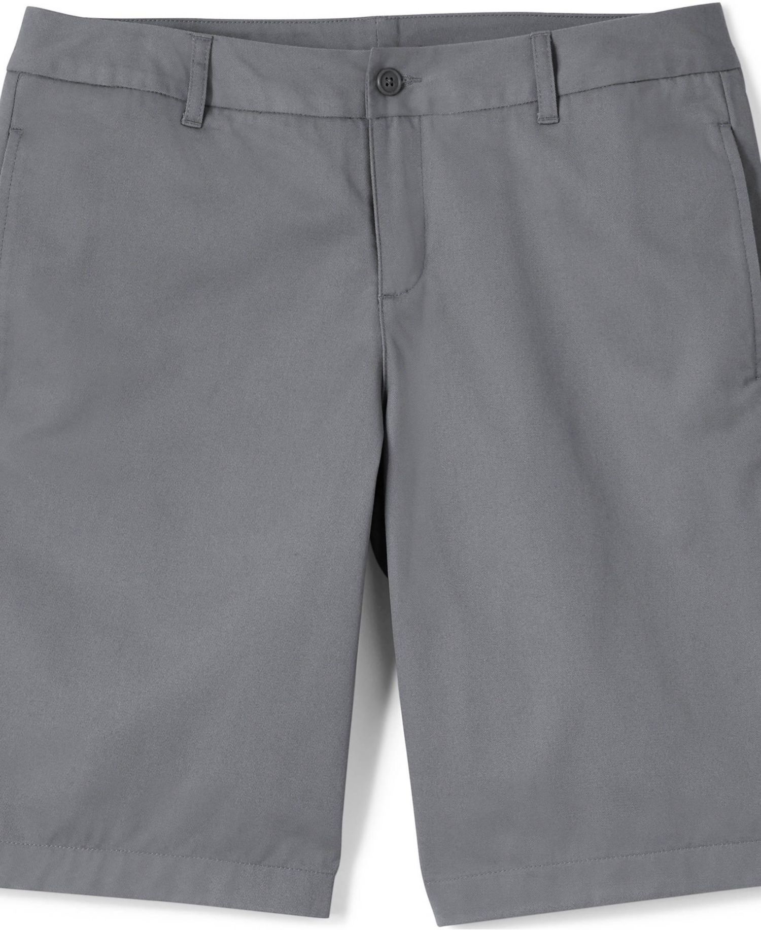 Women's Plain Front Blend Chino Shorts