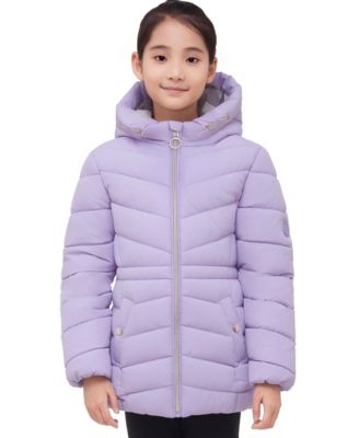 Girl (4-18) Shower Resistant Puffer Jacket Coat