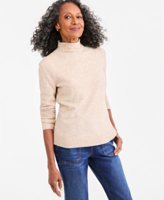 Women's LuxSoft Mock-Neck Sweater